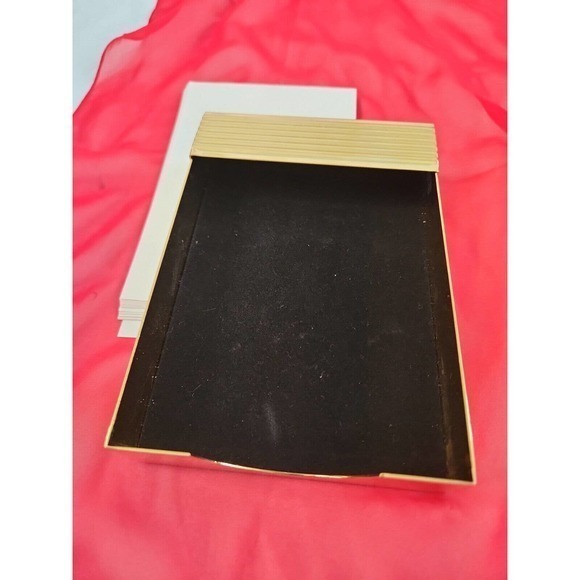 Set of 2 brass note‎ holders made in Hong Kong - Picture 3 of 5